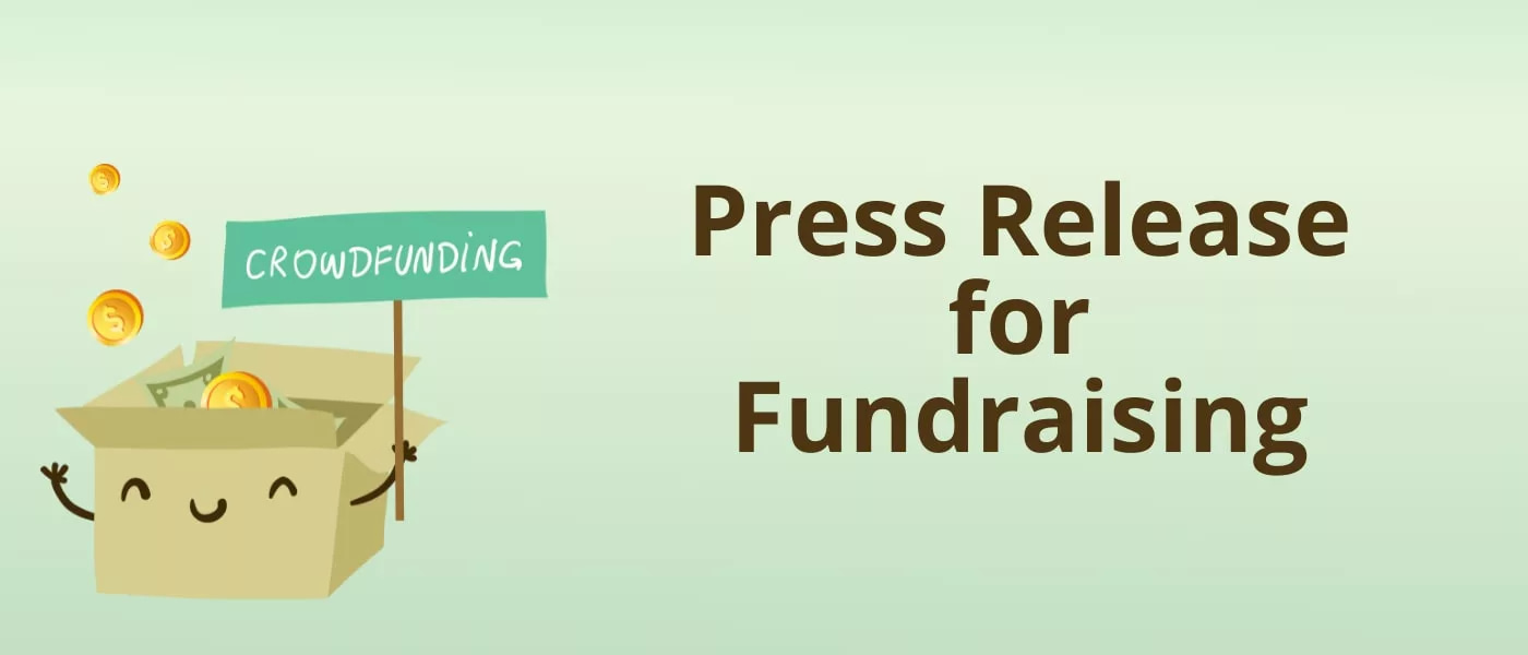 press release for fundraising