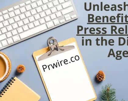 What are the benefits of press release