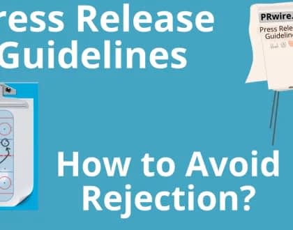 press release guidelines