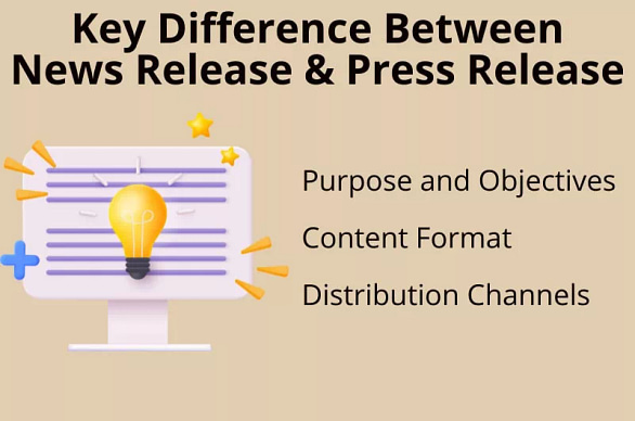 Key differences between news release and press release