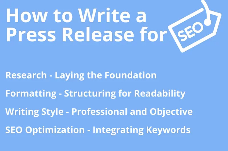 how to write press release for seo