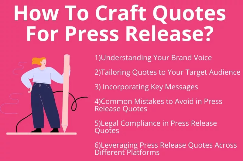 How to write quotes for press release