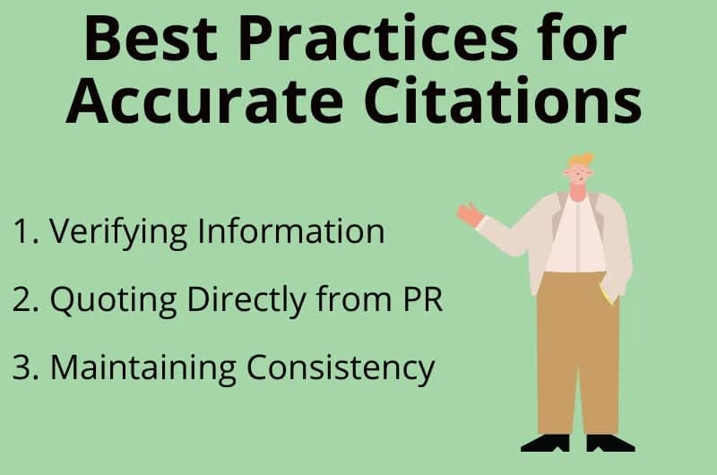 Best Practices for citations